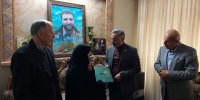دیدار معاون وزیر علوم با خانواده دانشجوی شهید مدافع حرم