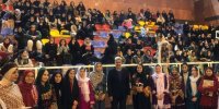 ویدئوی پایکوبی دانشجویان در حضور رئیس دانشگاه علامه، کذب است