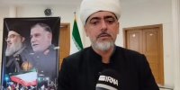 تجلیل مفتی روس از سید حسن نصرالله؛ ایران در عمل از مسلمانان دفاع کرد + فیلم