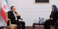 عراقچی: شارمهد یک آلمانی تروریست است/آلمان کشتار ۵۰ هزار نفر را در غزه محکوم نکرد