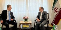 دیدار وزیر امور خارجه ایران با رئیس مجمع اقتصاد جهانی در نیویورک  