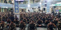 مراسم گرامیداشت شهدای قدس پدافند هوایی ارتش برگزار شد 