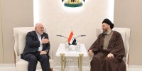 دیدار و رایزنی ظریف با رهبر جریان ملی عراق
