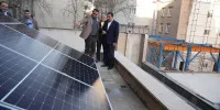 تامین برق مصرفی ساختمان وزارت صمت با برق خورشیدی