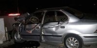 ببینید | فرار کردن راننده BMW بعد از تصادف هولناک با یک سمند در تهران