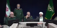 ببینید | لحظۀ اعلام رمز عملیات بشارت فتح توسط فرمانده کل سپاه