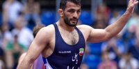 ببینید | تمرین حسن یزدانی هم زمان با مسابقات جهانی کشتی