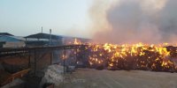 ببینید | آتش‌سوزی شدید انبار دپوی سوخت قاچاق در شهرستان سرباز