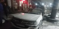 ببینید | مهار آتش‌سوزی محدود در پمپ بنزین دولت‌آباد تهران