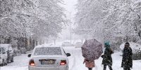 ببینید | هم‌اکنون، بارش برف در تهران