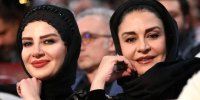 عکس | استایل ارتشی ملیکا زارعی در کنار خواهرش