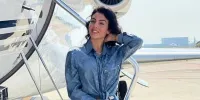 عکس | خالکوبی جدید همسر رونالدو به زبان عربی