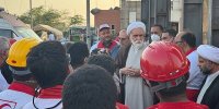 تصاویر | دیدار نماینده ولی فقیه با امدادگران جمعیت هلال احمر در بندرعباس