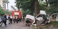 عکس | سندی از شاهکار ایران‌خودرو؛ نصف شدن پژو پارس بعد از تصادف در رشت!