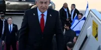 عکس | پرواز هواپیمای نتانیاهو با اسکورت چند جنگنده و خروج از اسرائیل!