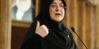 گزارش تصویری / نشست خبری سخنگوی دولت، یادگاری خانم مهاجرانی به خبرنگاران