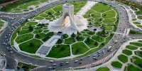 عکس | تصویری جالب از نقشه شهر تهران و اطراف در سال ۱۲۷۷ خورشیدی