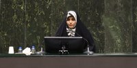 عکس | اولین تصاویر از نماینده زن بعد از ازدواج در مجلس