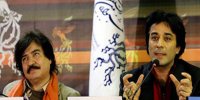 عکس | حمید طالقانی درگذشت؛ قابی ماندگار از مرحوم حمید طالقانی در کنار مرحوم خسرو شکیبایی
