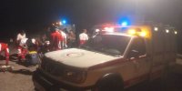 واژگونی اتوبوس در جاده باغین ـ جوپار ۴٨ مصدوم برجا گذاشت
