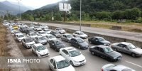 محدودیت یک‌طرفه در جاده چالوس/ترافیک سنگین در خروجی‌های تهران