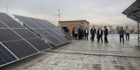 افتتاح نخستین مدرسه مجهز به نیروگاه خورشیدی در تهران