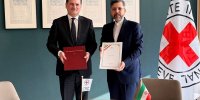 امضای یادداشت تفاهم میان ایران و مدیرکل کمیته بین‌المللی صلیب سرخ