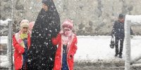 تهران برفی می‌شود