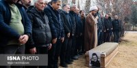 مراسم تشییع پیکر «رضا رویگری»