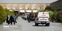 آتش‌سوزی در بافت تاریخی میدان نقش‌جهان مهار شد