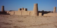 آغاز مرمت عمارت برج یزدان‌آباد شهرستان زرند 