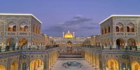 صحن حضرت زهرا(س) در نجف رسماً افتتاح شد + عکس