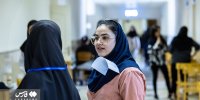 بازرسی بدنی دختران شرکت کننده در کنکور/ تصاویر جالب از آزمون سراسری