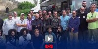 تصاویری از حضور رئیس رسانه ملی در پشت صحنه ساخت سریال پایتخت ۷