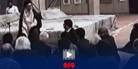 نگارگر روضه‌ی رضوان استاد محمود فرشچیان