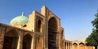 پس از ۱۵ سال بالاخره داربست‌های این مسجد جمع‌آوری شد