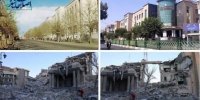 ساختمان سابق ژاندارمری با خاک یکسان شد