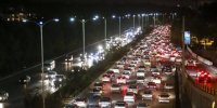ترافیک سنگین در محورهای مواصلاتی استان سمنان