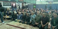 میامی در سوگ نخستین شهید ۱۴۰۴ فراجا؛ مراسم هفتم شهید تیمورپور