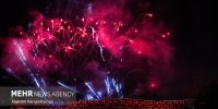 نورافشانی در جشن بزرگ محفل در قم