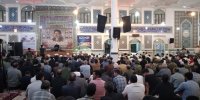 مراسم نخستین سالگرد عروج شهدای خدمت در تربت جام 