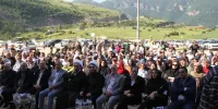 تصاویری از جشنواره گل گاو زبان در حیران آستارا