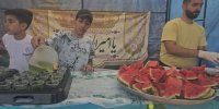 برپایی موکب رهروان شهدا تالش محله لنگرود به مناسبت عید غدیر خم