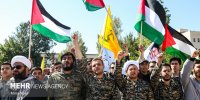 اجتماع حوزویان قم در حمایت از نیروهای مسلح کشور