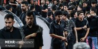 آستارا در شب چهارم محرم غرق در سوگ حسینی شد