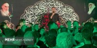 مراسم عزاداری شب ششم محرم در فومن
