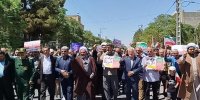 راهپیمایی جمعه خشم در بردسکن 