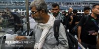 تردد روان زائران در مرز شلمچه