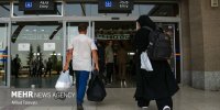 تصاویری از اعزام زائران اربعین حسینی از رشت به کرمانشاه