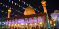 جشن بیعت با امام زمان(عج) در حرم شاهچراغ(ع)